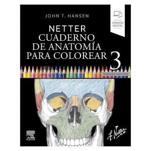 NETTER. CUADERNO DE ANATOMÍA PARA COLOREAR 3ª ED.
